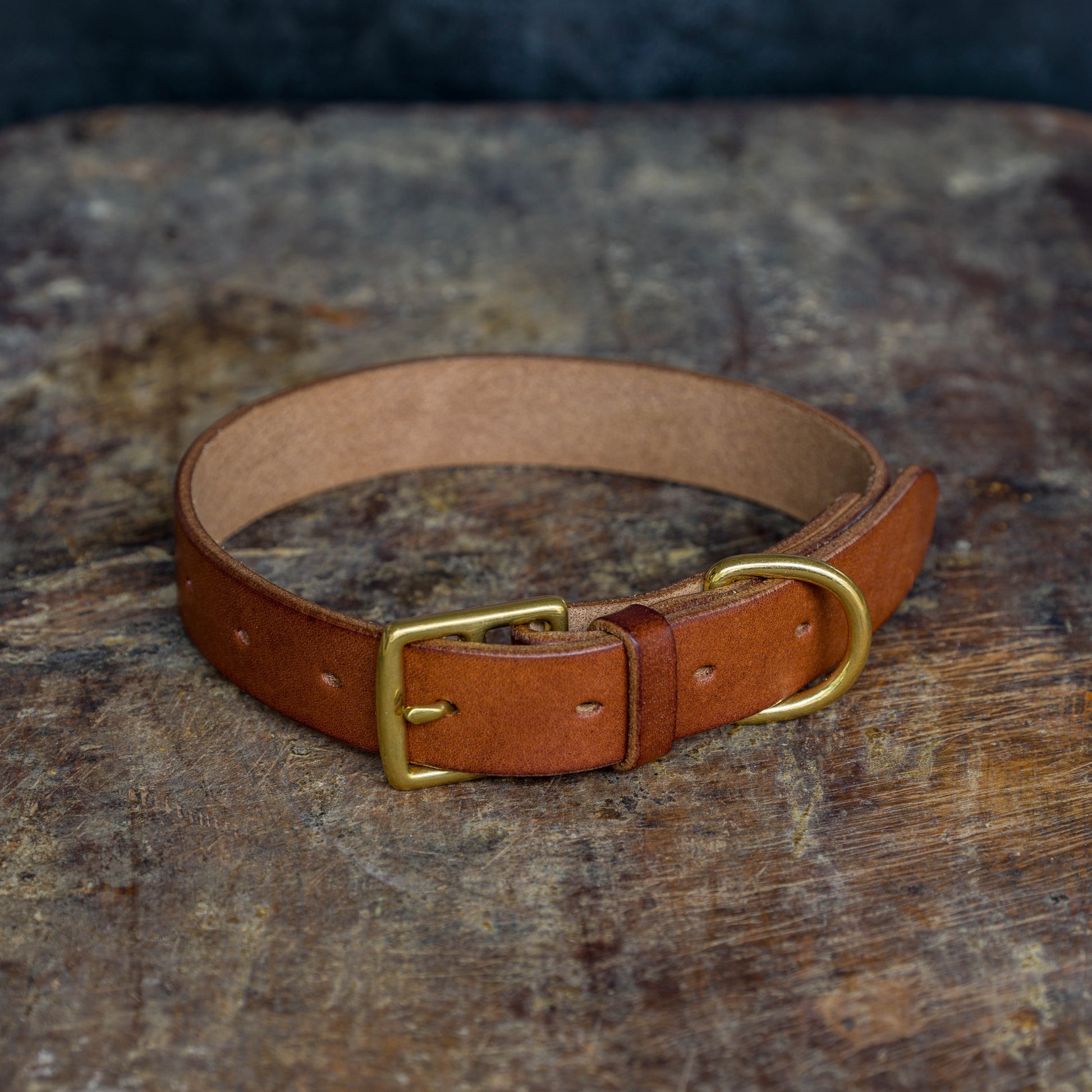 MEWS London - Leather Dog Collar